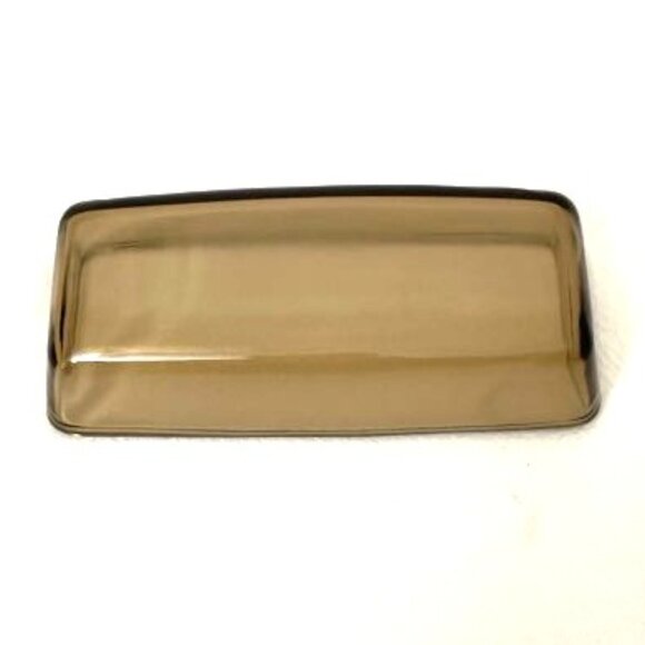 Pyrex Corning Ware Glass Butter Dish 72-B Amber Brown Vintage Retro Kitchen - Picture 8 of 9